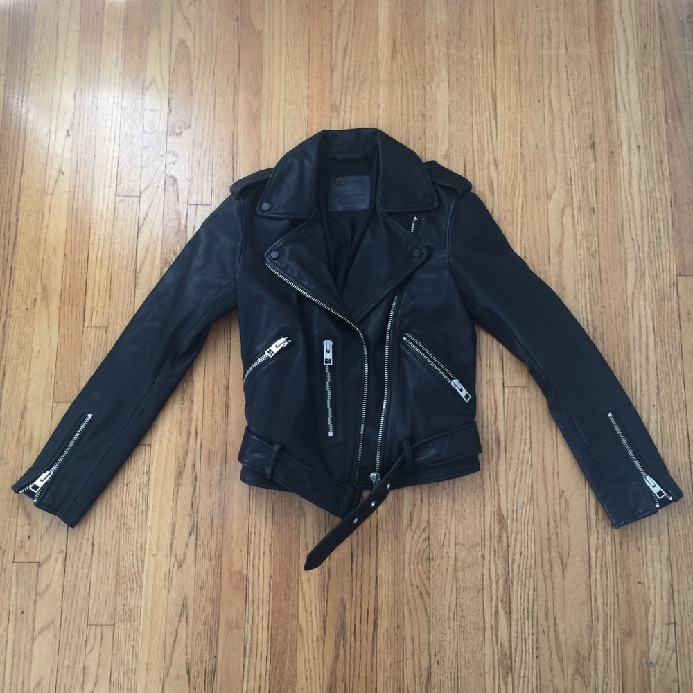 All Saints Balfern leather jacket (Like New)